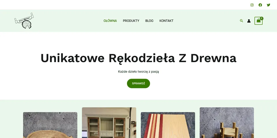 Pro-Mateo website home page